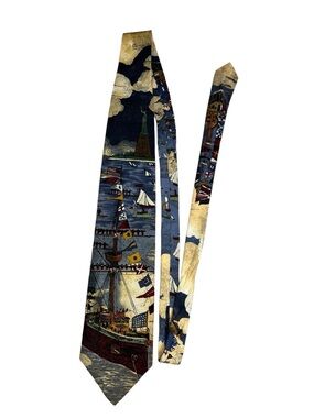 Tango by Max Raab Americana Series Full Dress Nautical Novelty Tie